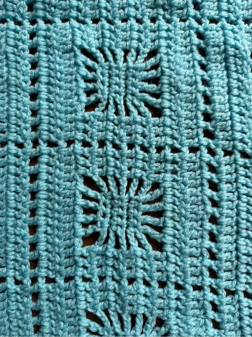 Handmade Crochet Baby Throw Blanket